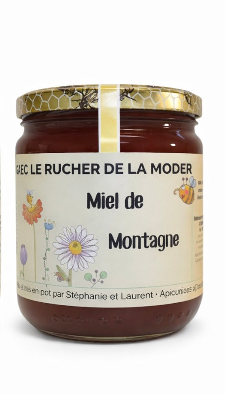 Miel de montagne 500grs