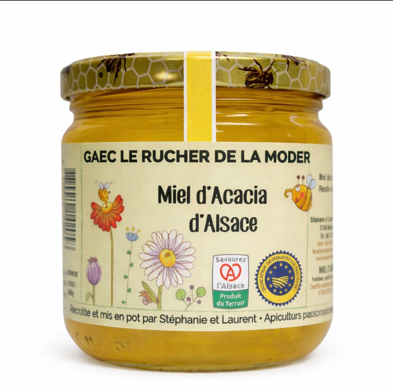 Miel d’acacias IGP 500grs